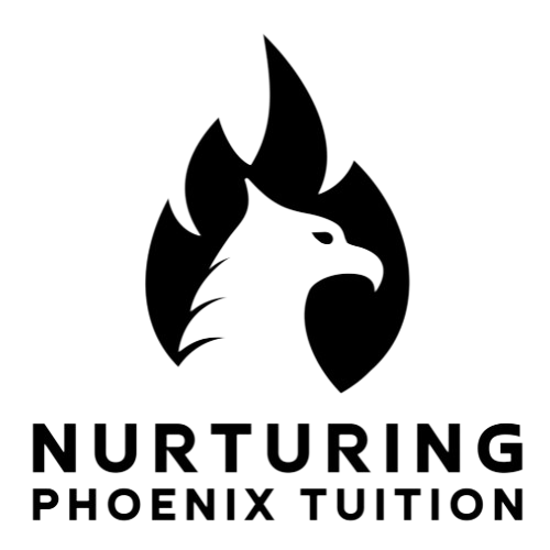 Phoenix emblem for Nurturing Phoenix Tuition logo.